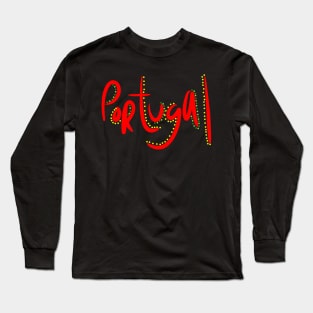 Portugal Lights Long Sleeve T-Shirt